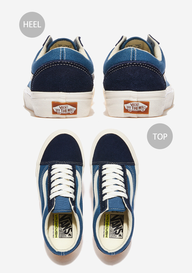 VANS（ヴァンズ） バンズ スニーカー OLD SKOOL VR3 NAVY MARSHMALLOW