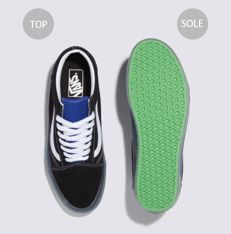 VANS バンズ スニーカー OLDSKOOL BLACK BLUE VN0005UFY61