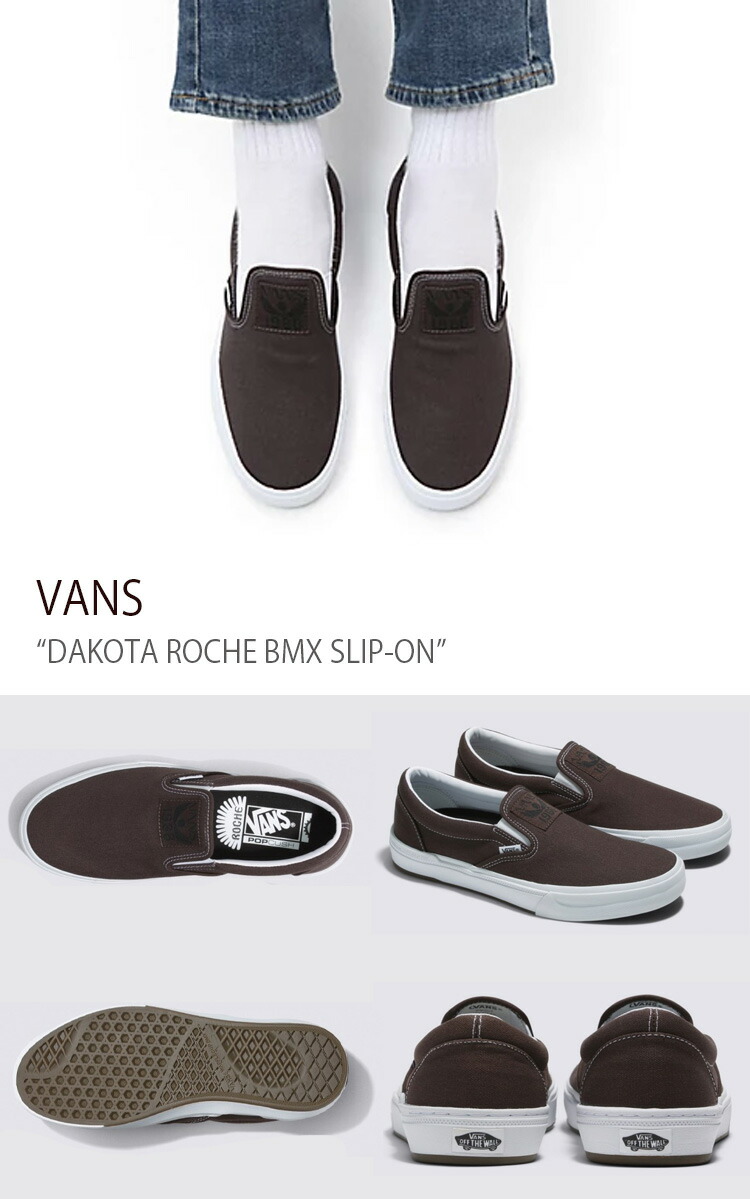 VANS x DAKOTA ROCHE BMX SLIP-ON★コラボ★兼用 VANS x DAKOTA ROCHE BMX SLIP-ON☆コラボ☆兼用 (VANS