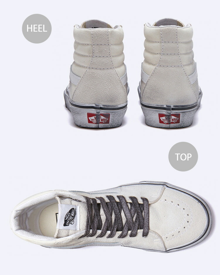 VANS バンズ スニーカー SK8-HI WHITE VN0007NSWWW スケートハイ