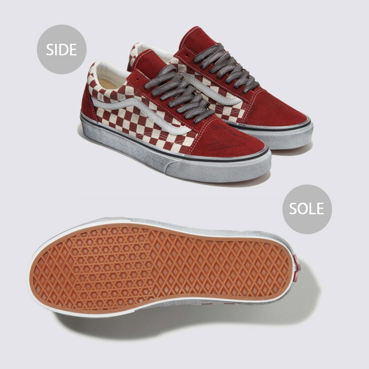スニーカー ^VANS^ Old School Stressed White White VN0007NTWWW1 VANS バンズ スニーカー OLD SKOOL STRESSED WHITE VN0007NTWWW