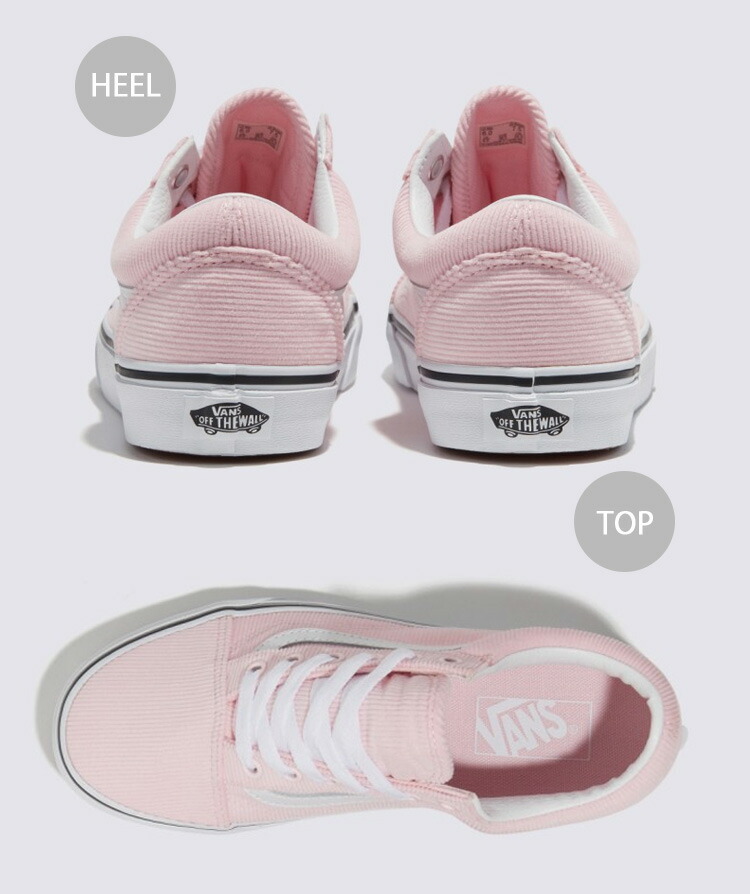 VANS バンズ スニーカー OLD SKOOL MINI CORD PINK VN0007NTPNK オールドスクール ミニコードピンク メンズ  レディース 男性用 女性用