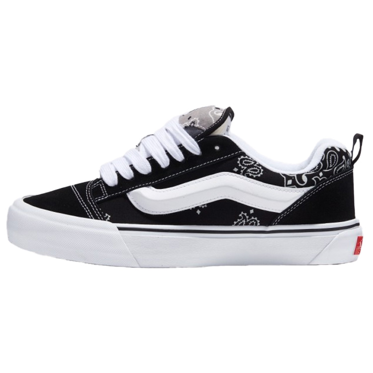 VANS バンズ スニーカー KNU SKOOL VLT LX BANDANA BLACK TRUE WHITE