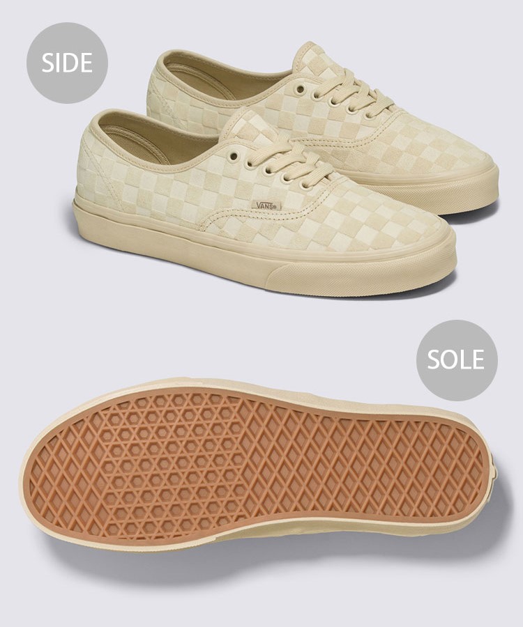 tan check vans