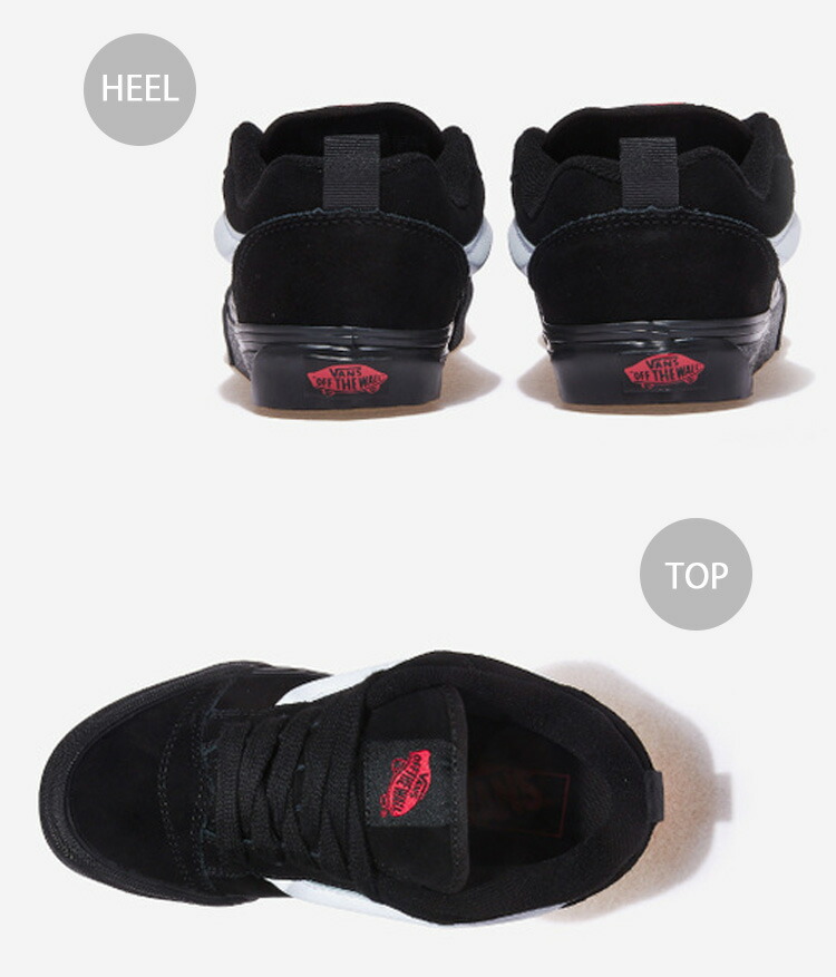 Vans knu skool vlt lx スエード ブラック VANS（ヴァンズ） バンズ スニーカー KNU SKOOL SUEDE BLACK