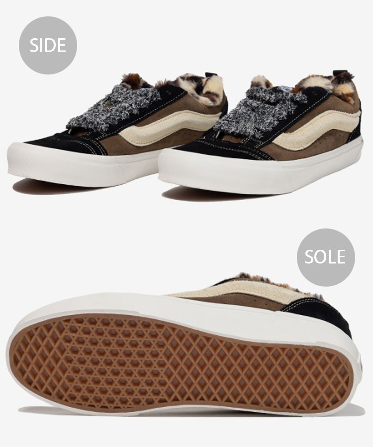 【VANS】 ヴァンズ KNU SKOOL LEOPARD BLACK 国内発送 VANS ヴァンズ VN000CS0BMA KNU SKOOL スニーカー Leopard USA