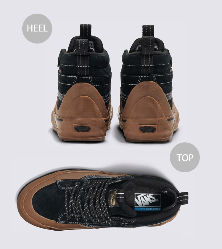VANS（ヴァンズ） バンズ スニーカー SK8-HI DIP MTE-2 BLACK GUM