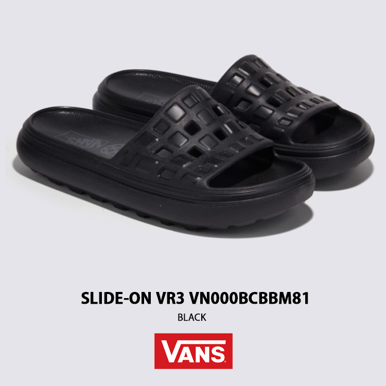VANS（ヴァンズ） バンズ サンダル SLIDE-ON VR3 BLACK VN000BCBBM8