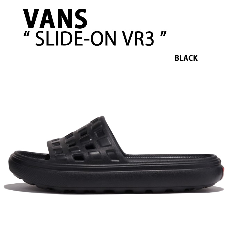 VANS（ヴァンズ） バンズ サンダル SLIDE-ON VR3 BLACK VN000BCBBM8