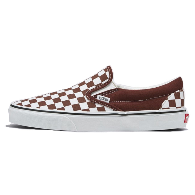 [VANS] スニーカー CLASSIC SLIP-ON チェッカーボード チョコ VANS バンズ スニーカー SLIP-ON COLOR THEORY CHECKERBOARD