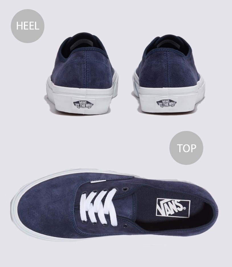 VANS バンズ スニーカー AUTHENTIC PIG SUEDE NAVY VN000BW5BX9 オーセンティック ピッグスエードネイビー  メンズ レディース 男性用 女性用