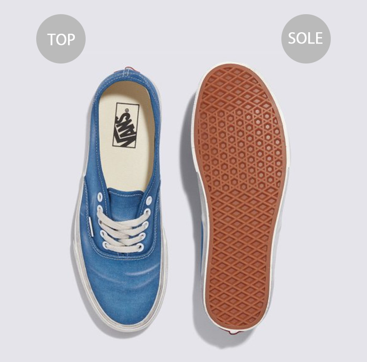 [VANS] スニーカー オーセンティック AUTHENTIC ナイロン ブルー VANS バンズ スニーカー AUTHENTIC BLUE VN0009PV7Z2