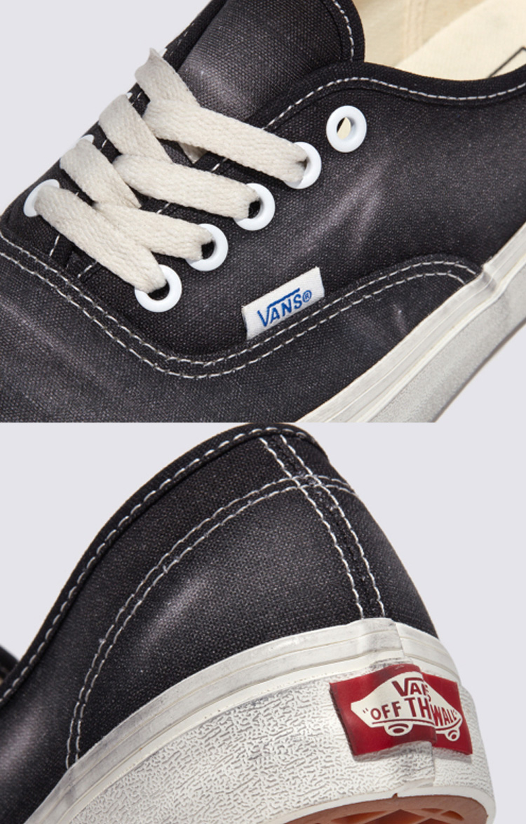 VANS（ヴァンズ） バンズ スニーカー AUTHENTIC WAVE WASHED BLACK