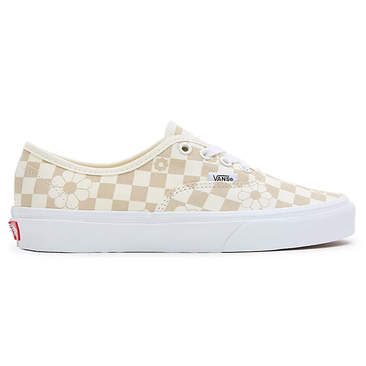VANS バンズ スニーカー AUTHENTIC FLORAL CHECK MARSHMALLOW 