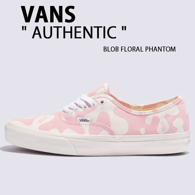 VANS バンズ スニーカー AUTHENTIC BLOB FLORAL PINK VN000BW5PNK オーセンティック ブロブフローラル ピンク シューズ vn-vn000bw5pnk-01.jpg