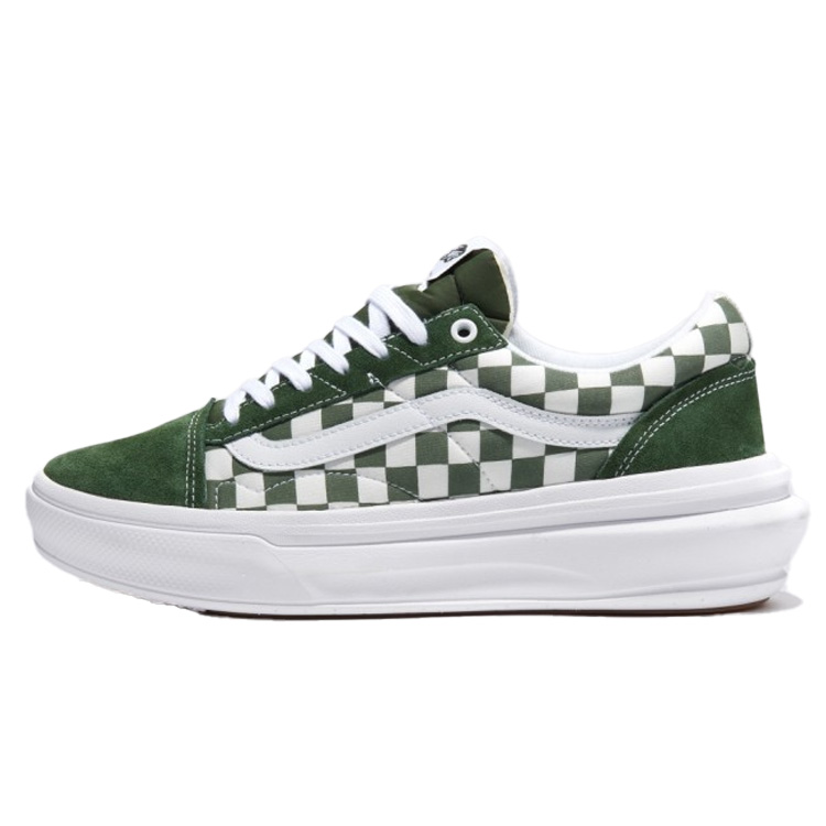 VANS バンズ スニーカー OLD SKOOL OVERT CC CHECKERBOARD DOUGLAS FIR VN000BWABXU オールドスクールオーバートCC チェッカーボード メンズ レディース