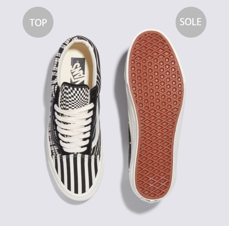 VANS オールドスクール　ポップクラッシュ　ブラック　26㎝ VANS オールドスクール ポップクラッシュ ブラック 26㎝ - メルカリ
