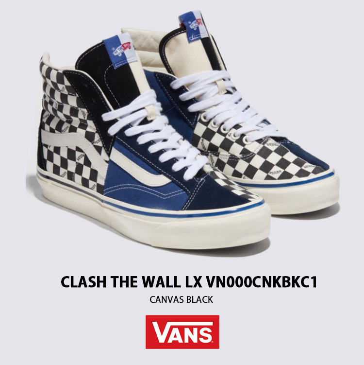 VANS★PREMIUM CLASH THE WALL SUEDE/CANVAS BLACK CHECKERBOARD fQsODBpBmjfxrZ8shLLD_VN000CNKB