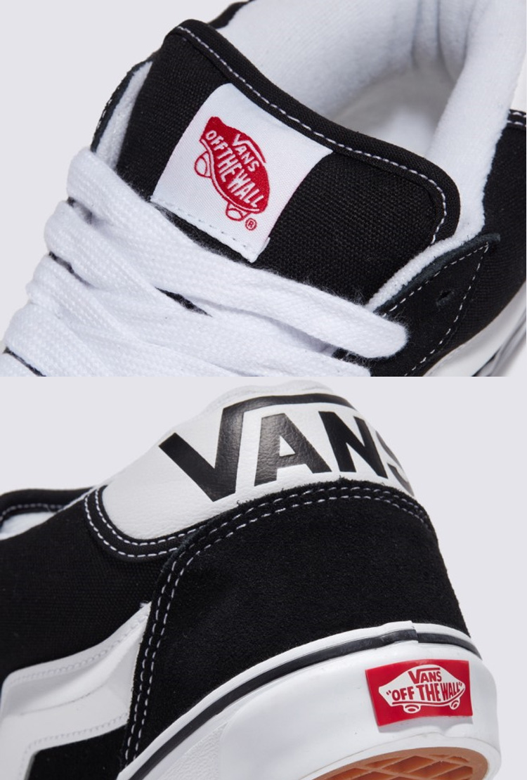 VANS（ヴァンズ） バンズ スニーカー Knu Mid BLACK TRUE WHITE