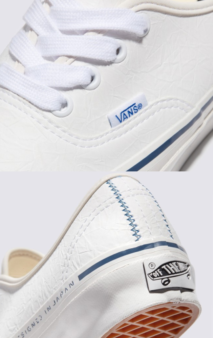 【VANS】 ヴァンズ Authentic Lux BLANC 国内発送 VANS バンズ スニーカー AUTHENTIC LUX BLANC VN000CZKOUN