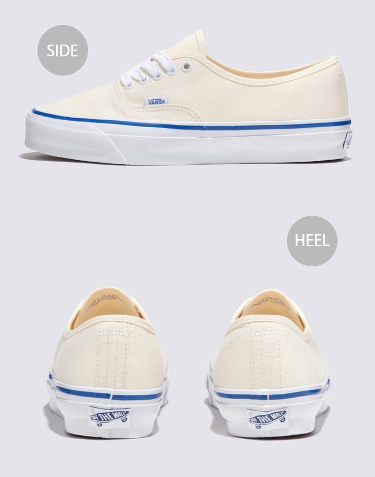 VANS バンズ スニーカー AUTHENTIC REISSUE 44 LX PREMIUM OFFWHITE VN000CQAOFW  オーセンティック リーシュ 44 LX プレミアム オフホワイト メンズ レディース