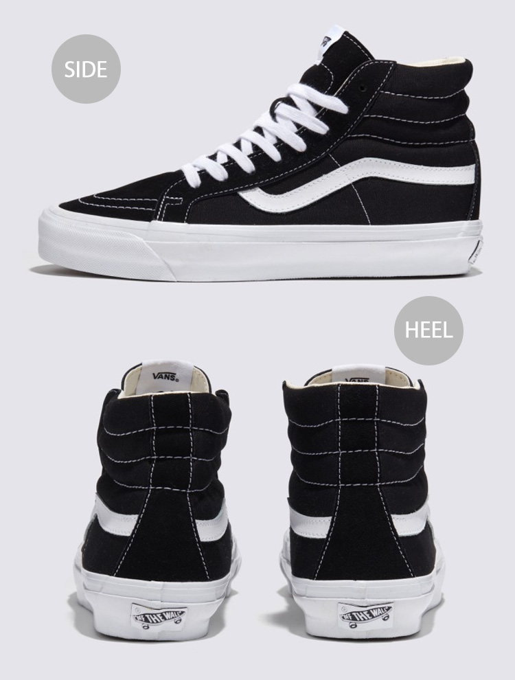 Vans Sk8-Hi ブラック/ホワイト スケートハイ - メルカリ