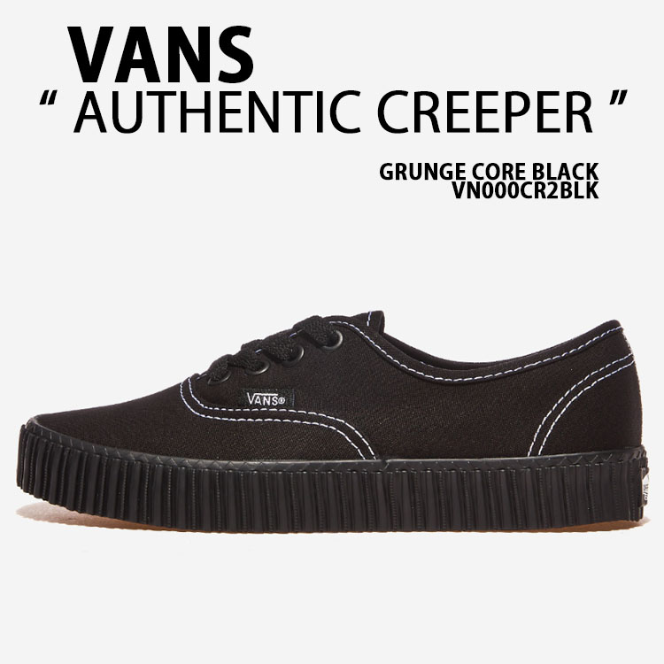 ☆VANS☆ Authentic Creeper Grunge Core Black VN000CR2BLK1 Vans Authentic Creeper Women's - Grunge Core Black – Belmont