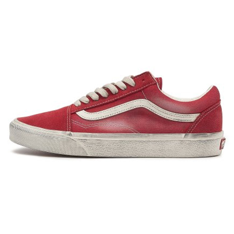 VANS バンズ スニーカー OLDSKOOL WAVE WASHED RED VN000CR5CJH オールドスクール ウェーブ ウォッシュド  レッド メンズ レディース 男性用 女性用