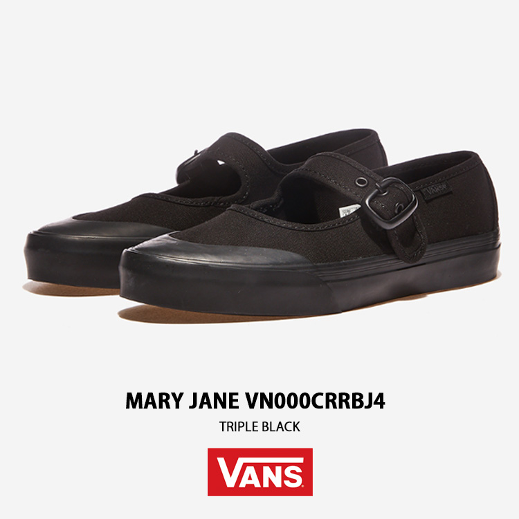 VANS バンズ スニーカー MARY JANE TRIPLE BLACK VN000CRRBJ4