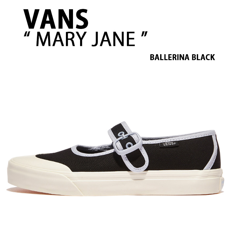 VANS バンズ スニーカー MARY JANE BALLERINA BLACK VN000CRRBMA