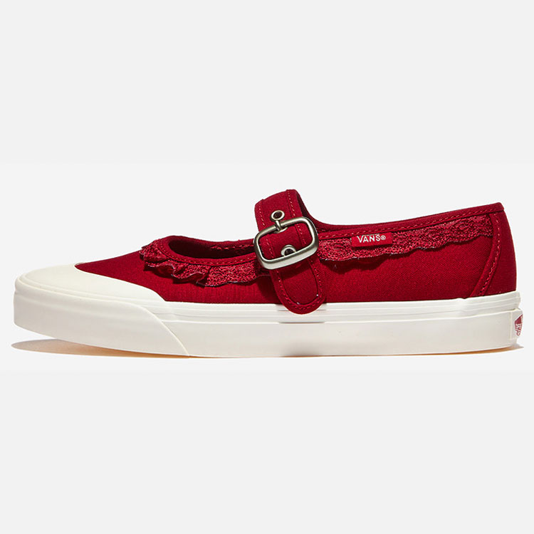 【VANS】ハートバックル メリージェーン 38 24.0 VANS】 メリージェーン ハート バックル フラット シューズ