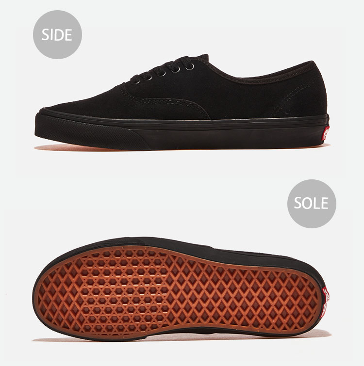 VANS（ヴァンズ） バンズ スニーカー AUTHENTIC SUEDE BLACK BLACK