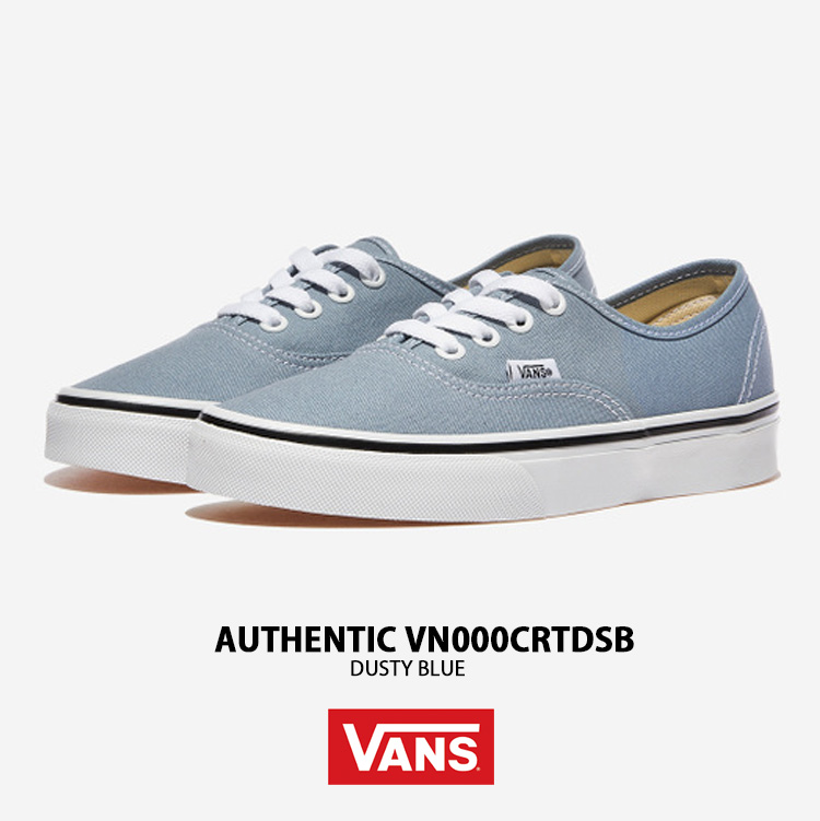 VANS バンズ スニーカー AUTHENTIC COLOR THEORY DUSTY BLUE