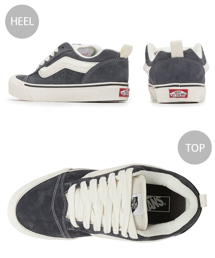 VANS（ヴァンズ） バンズ スニーカー KNU SKOOL PIG SUEDE GRAY