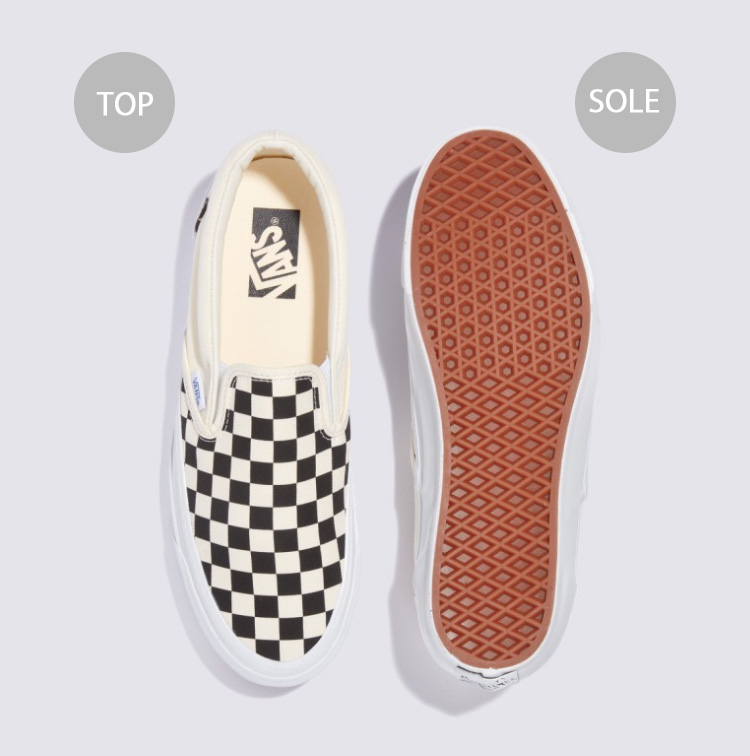 VANS（ヴァンズ） バンズ スニーカー CHECKERBOARD SLIP-ON REISSUE 98