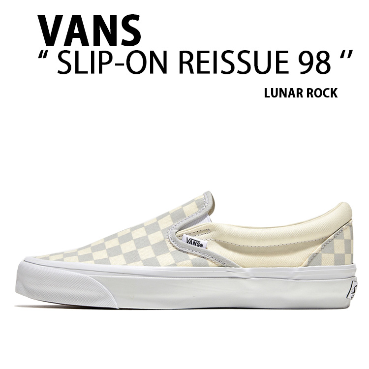 VANS（ヴァンズ） バンズ スニーカー SLIP-ON REISSUE 98 CHECKERBOARD