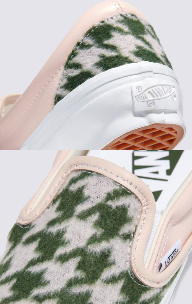 VANS バンズ スニーカー SLIP-ON REISSUE 98 LX HOUNDSTOOTH