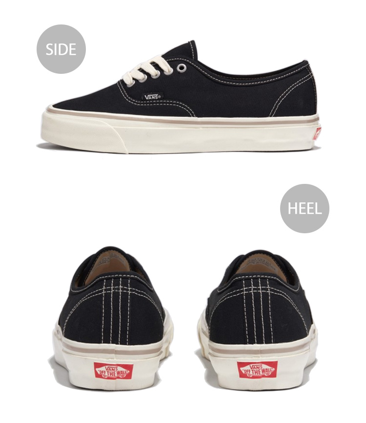 スニーカー VANS dx authentic reissue VN0007QZ5091 VANS バンズ スニーカー AUTHENTIC REISSUE 44 BLACK