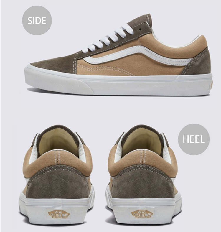 ☆送料無料☆ VANS Canvas suede block Authentic ☆ VANS バンズ スニーカー AUTHENTIC CANVAS SUEDE BLOCK BROWN