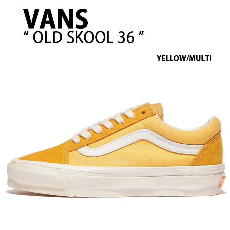 VANS バンズ スニーカー OLDSKOOL 36 SALT WASH YELLOW MULTI