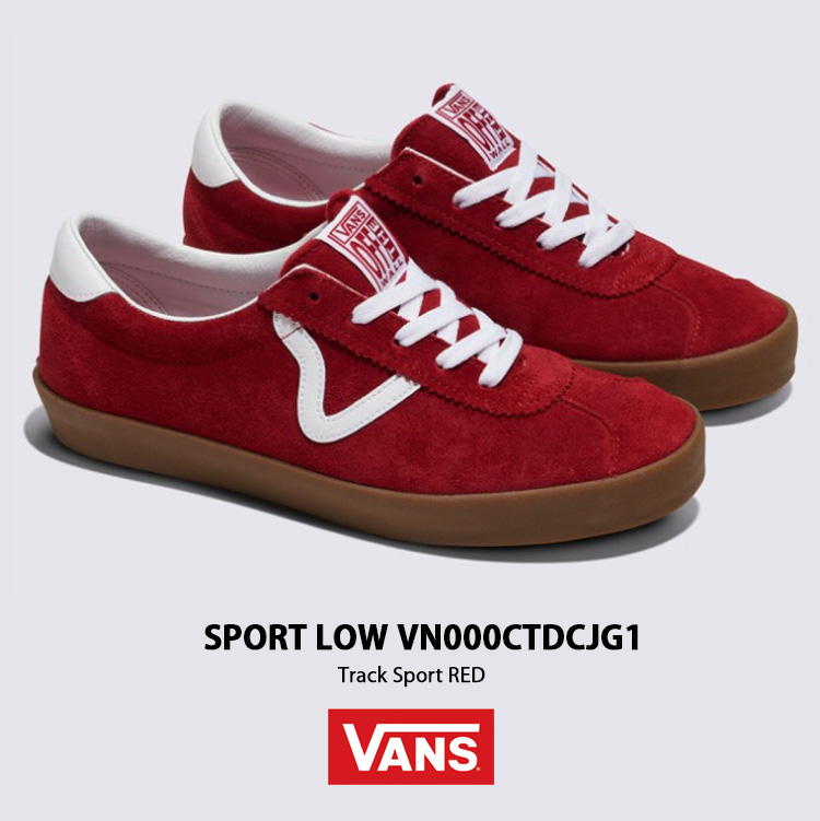 VANS（ヴァンズ） バンズ スニーカーSPORT LOW RED VN000CTDCJG