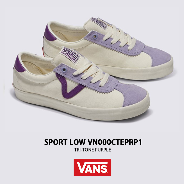 [VANS×THE MUSEUM VISITOR] スポーツ ロー Sport Low パープル THE MUSEUM VISITOR スポーツロー| VANS（ヴァンズ）公式ストア