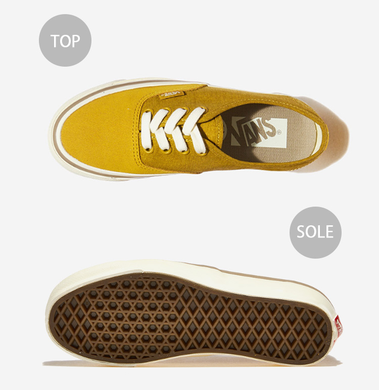 VANS バンズ スニーカー AUTHENTIC REISSUE 44 GOLD VN000CW2BL2 