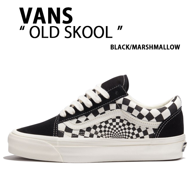 VANS バンズ スニーカー OLDSKOOL RADIAL CHECKERBOARD BLACK