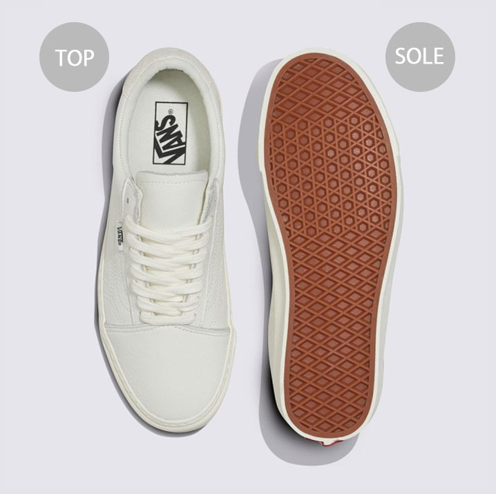 VANS バンズ スニーカー OLD SKOOL LUX BLANC VN000CZMOUN