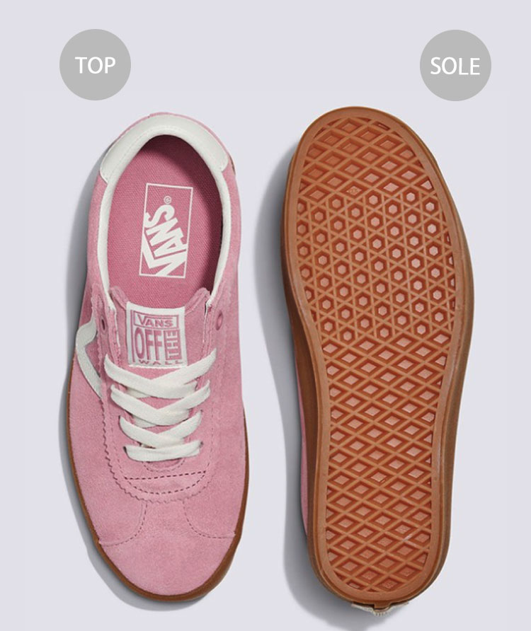 VANS バンズ スニーカーSPORT LOW BABY PINK VN000D09PNK