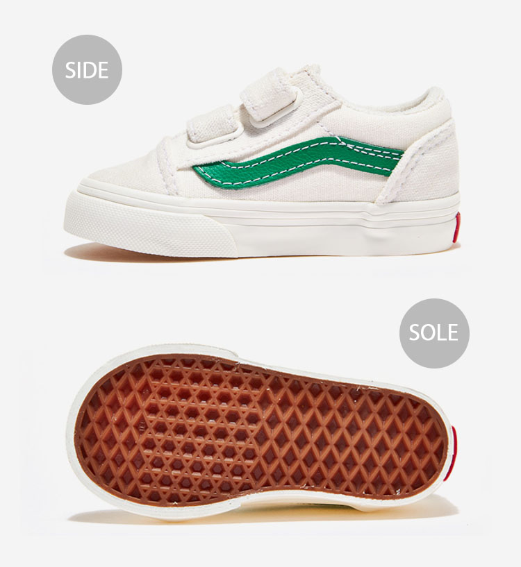 VANS バンズ キッズ スニーカー OLDSKOOL V MARSHMALLOW JOLLY