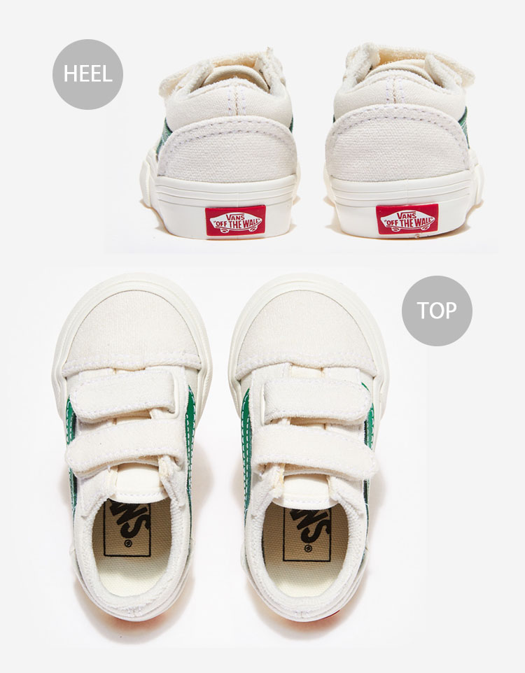 VANS バンズ キッズ スニーカー OLDSKOOL V MARSHMALLOW JOLLY