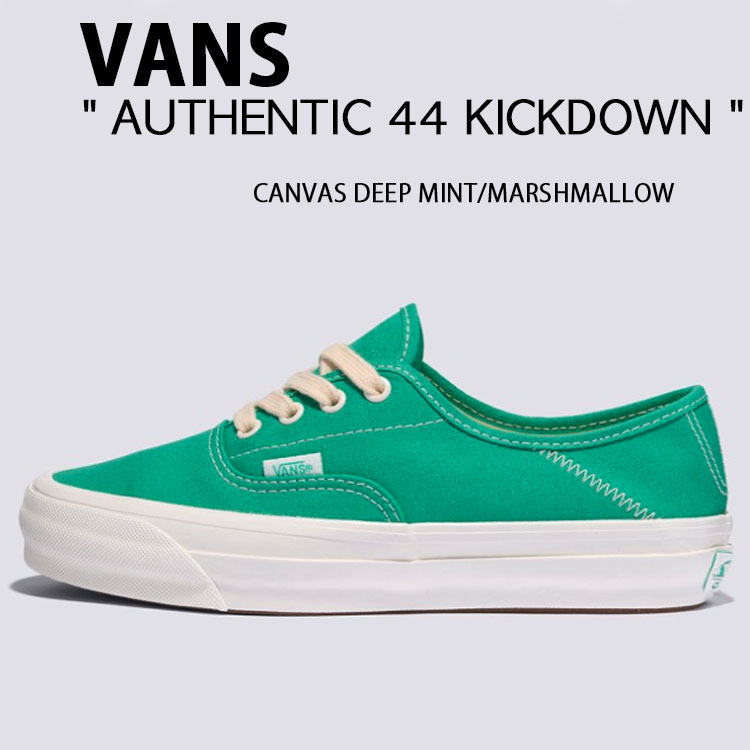 VANS スニーカー VANS バンズ スニーカー AUTHENTIC 44 KICKDOWN CANVAS DEEP