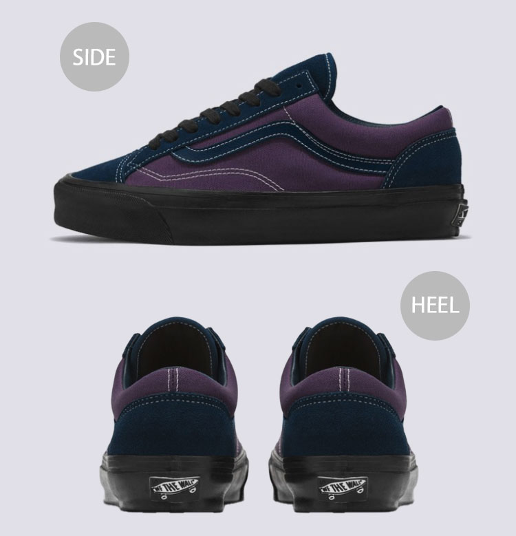 VANS バンズ スニーカー OLD SKOOL 36 DRESS BLUE GOTHIC GRAPE